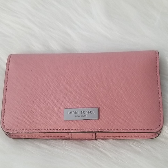 HENRI BENDEL PHONE WALLET FOR IPHONE 4 OR 5 PINK - Picture 1 of 8